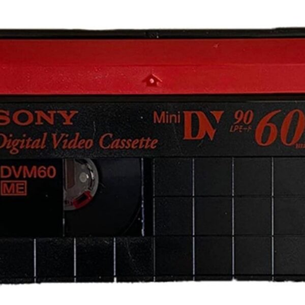 Sony DVM60 Mini DV Kamera Kaseti (3DVM60R3) – Orijinal 60 Dakika Dijital Video Kaseti - Görsel 2