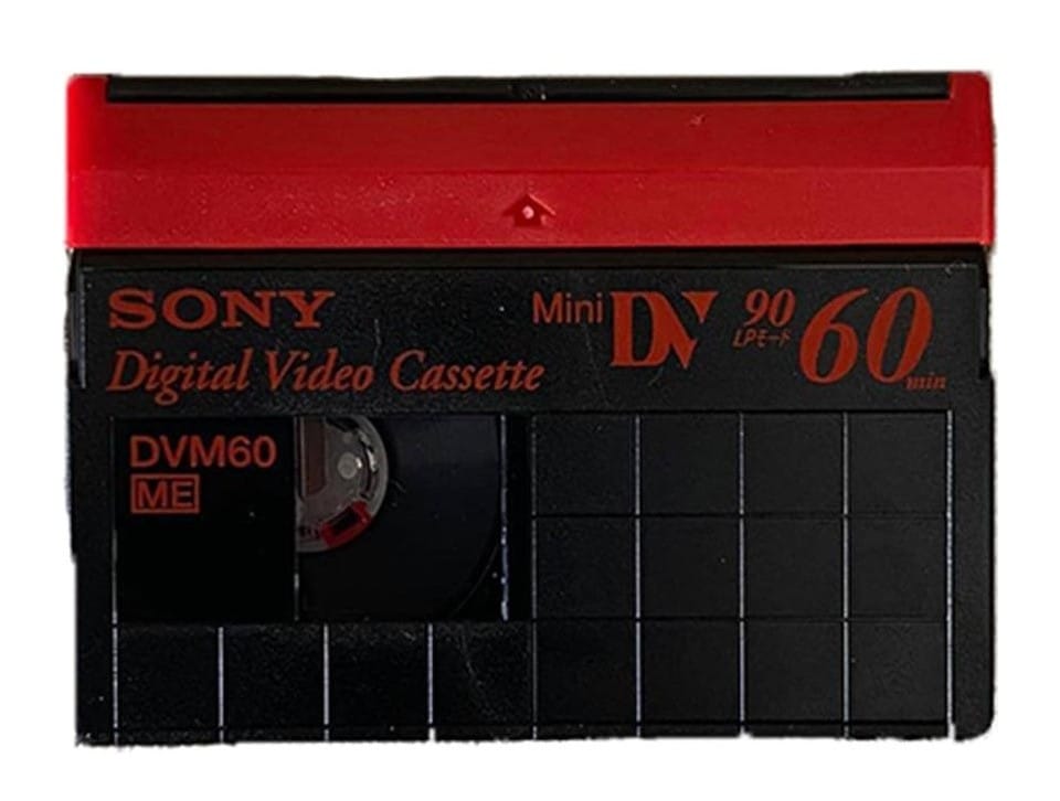Sony DVM60 Mini DV Kamera Kaseti (3DVM60R3) – Orijinal 60 Dakika Dijital Video Kaseti
