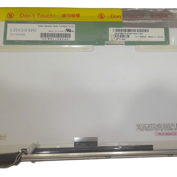 12.1 FLOURASANLI 20 PIN LCD PANEL B121EW03,N121I3-L01,LTN121W1-L03,LTN121AT02,LTN121AT01,HT121WX2-103 lp121wx1 LCD PANEL - Görsel 1