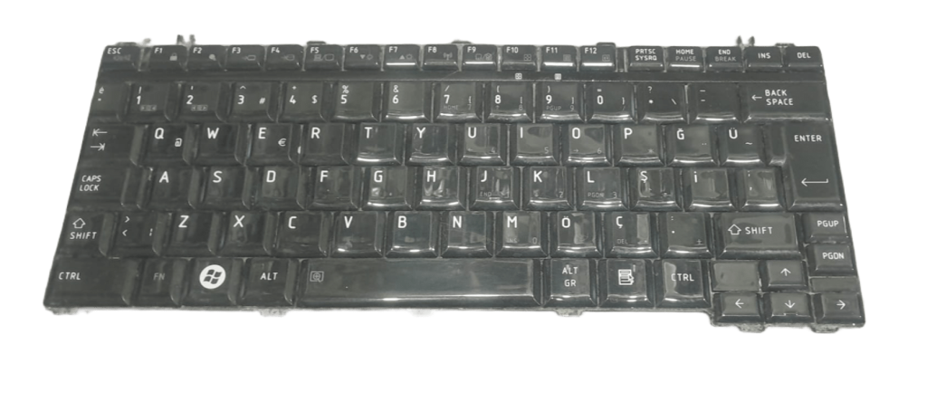Toshiba Satellite U400, M800 ve G83C000A51TR Klavye Siyah türkçe1